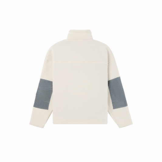 Amundsen Sports - Women's V-Bond Cord Fleece - Natural/Stormy Blue