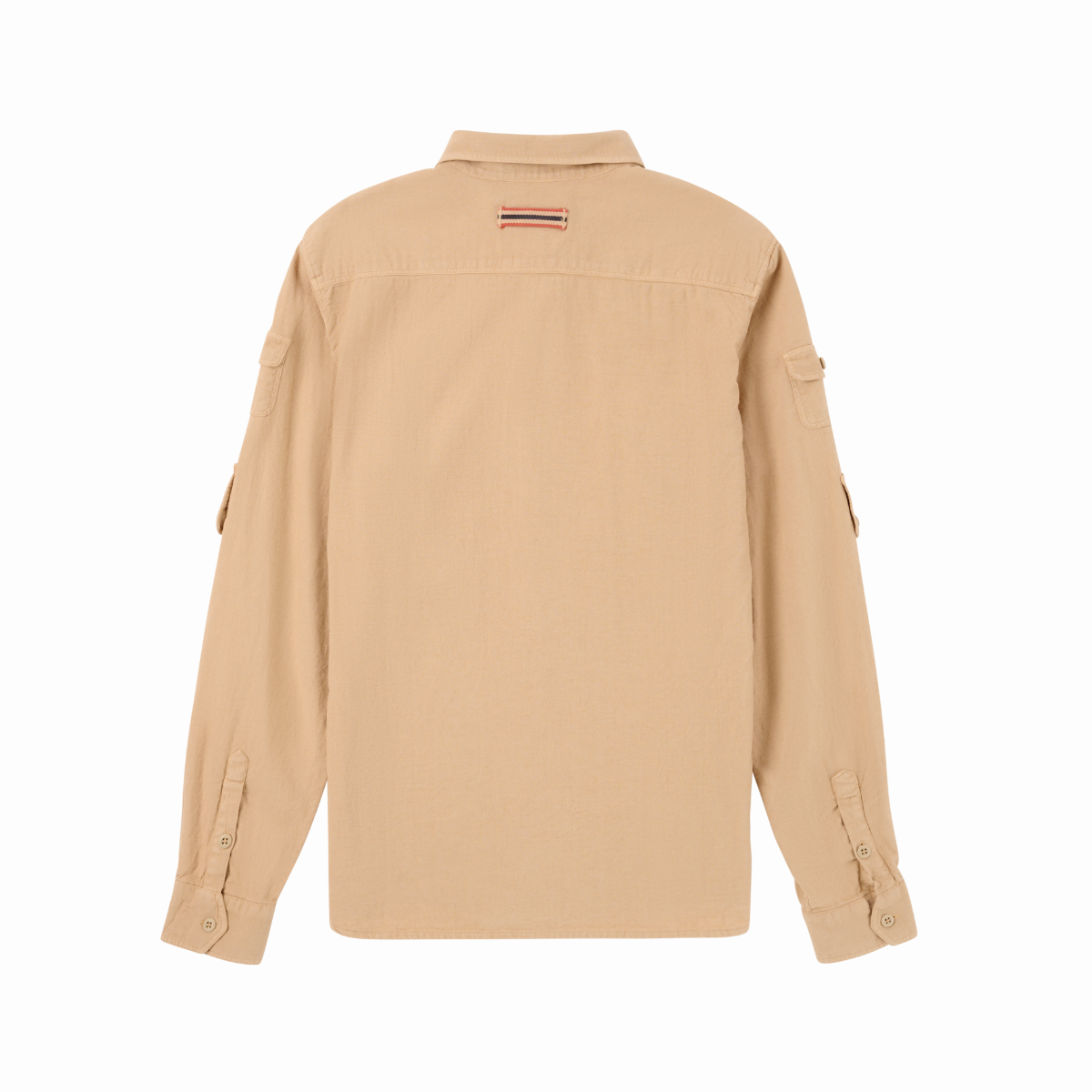 Amundsen Sports - Men's Traveller's Linen Shirt - Khaki