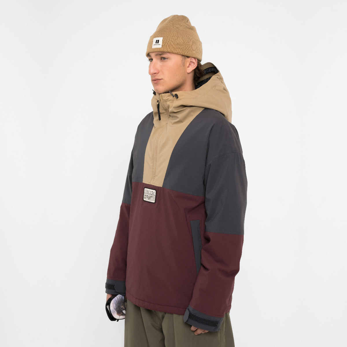 Armada - Men's Gansett 2L INS Popover - Sassafras / Indigo