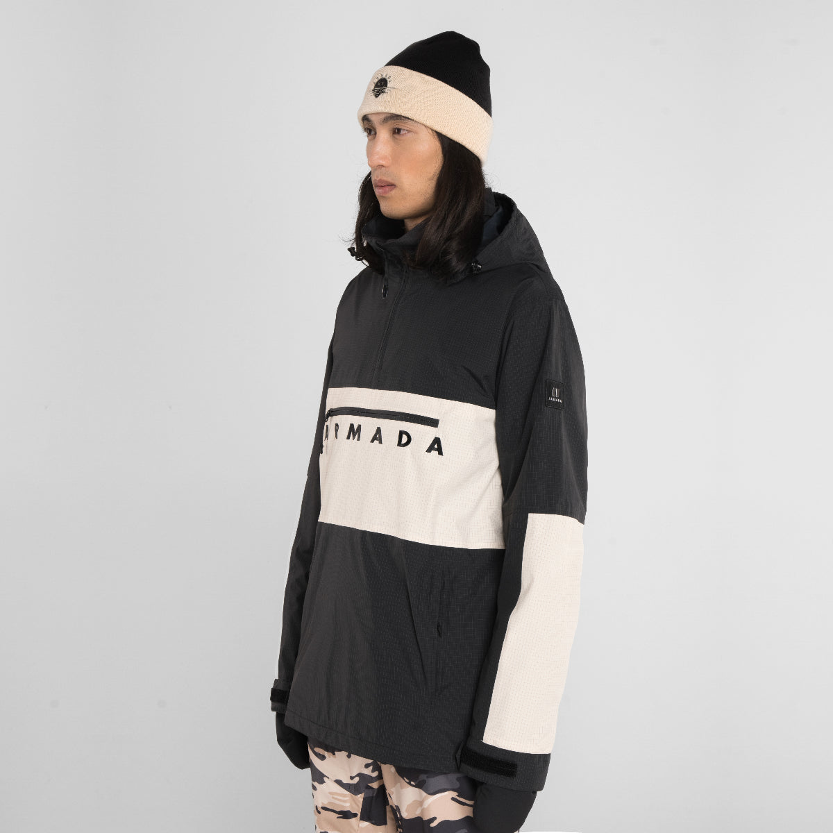 Armada - Men's Salisbury 2L Anorak - Black / Natural