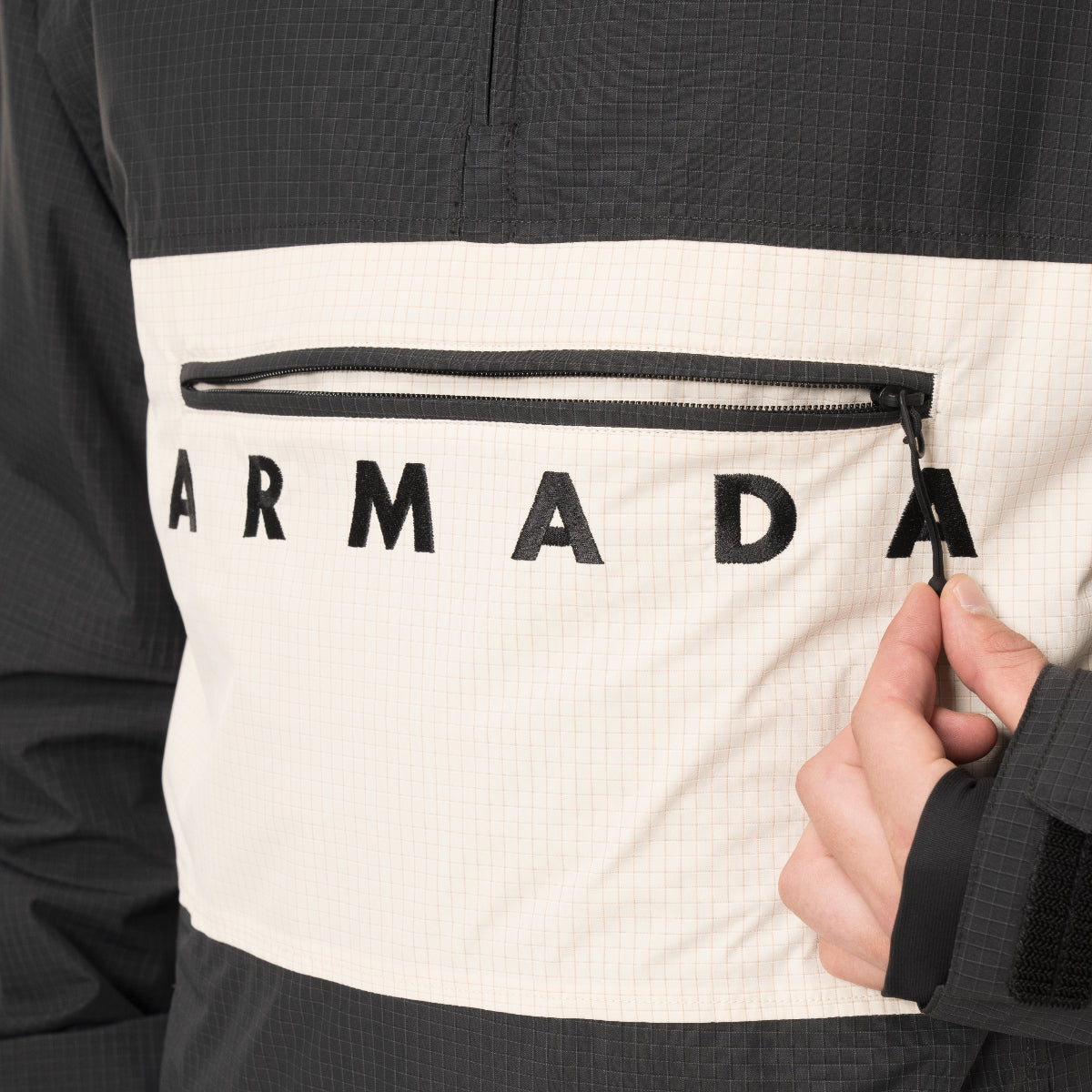 Armada - Men's Salisbury 2L Anorak - Black / Natural