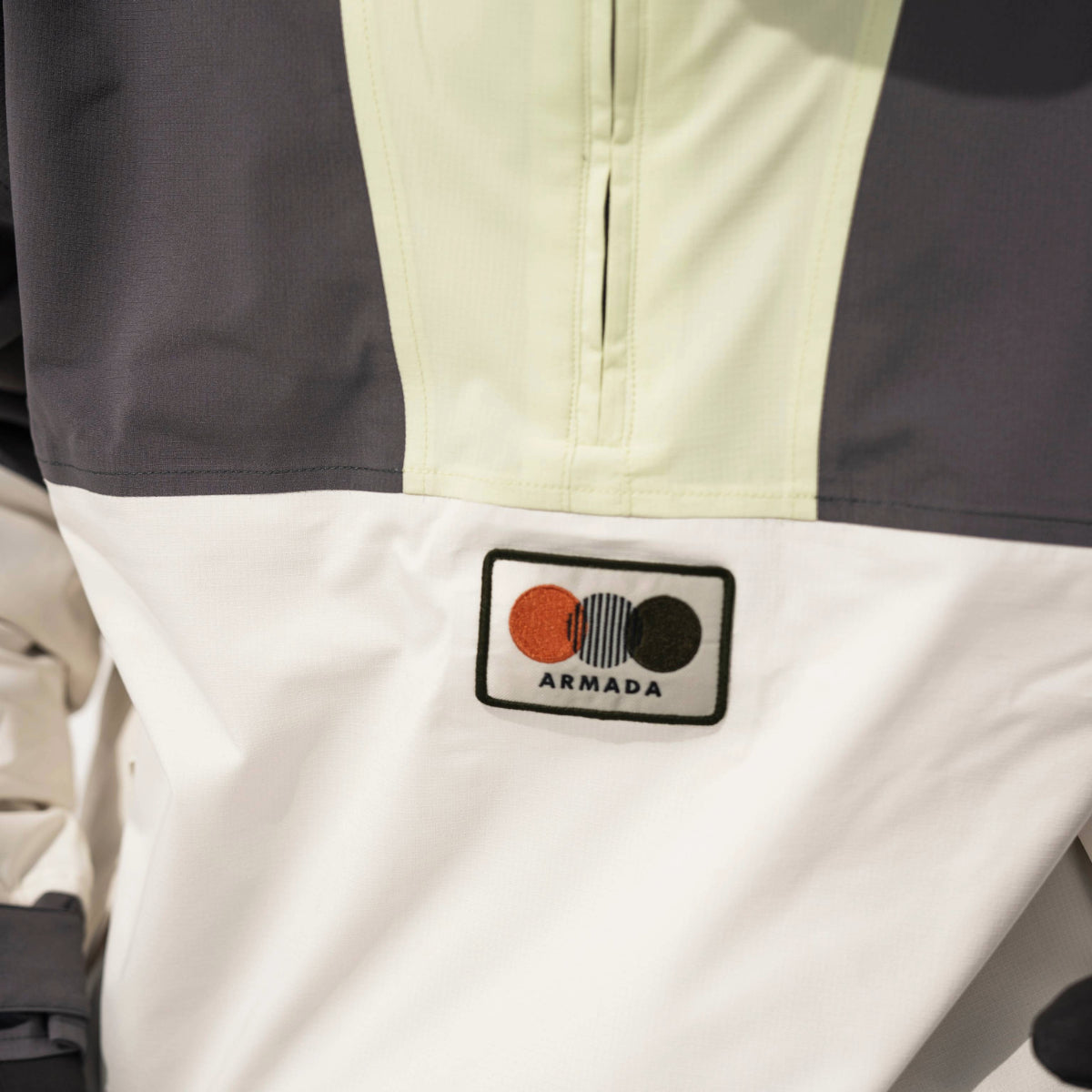 Armada (Sample) - Men's Gansett 2L Insulated Anorak - Cream/Anthracite