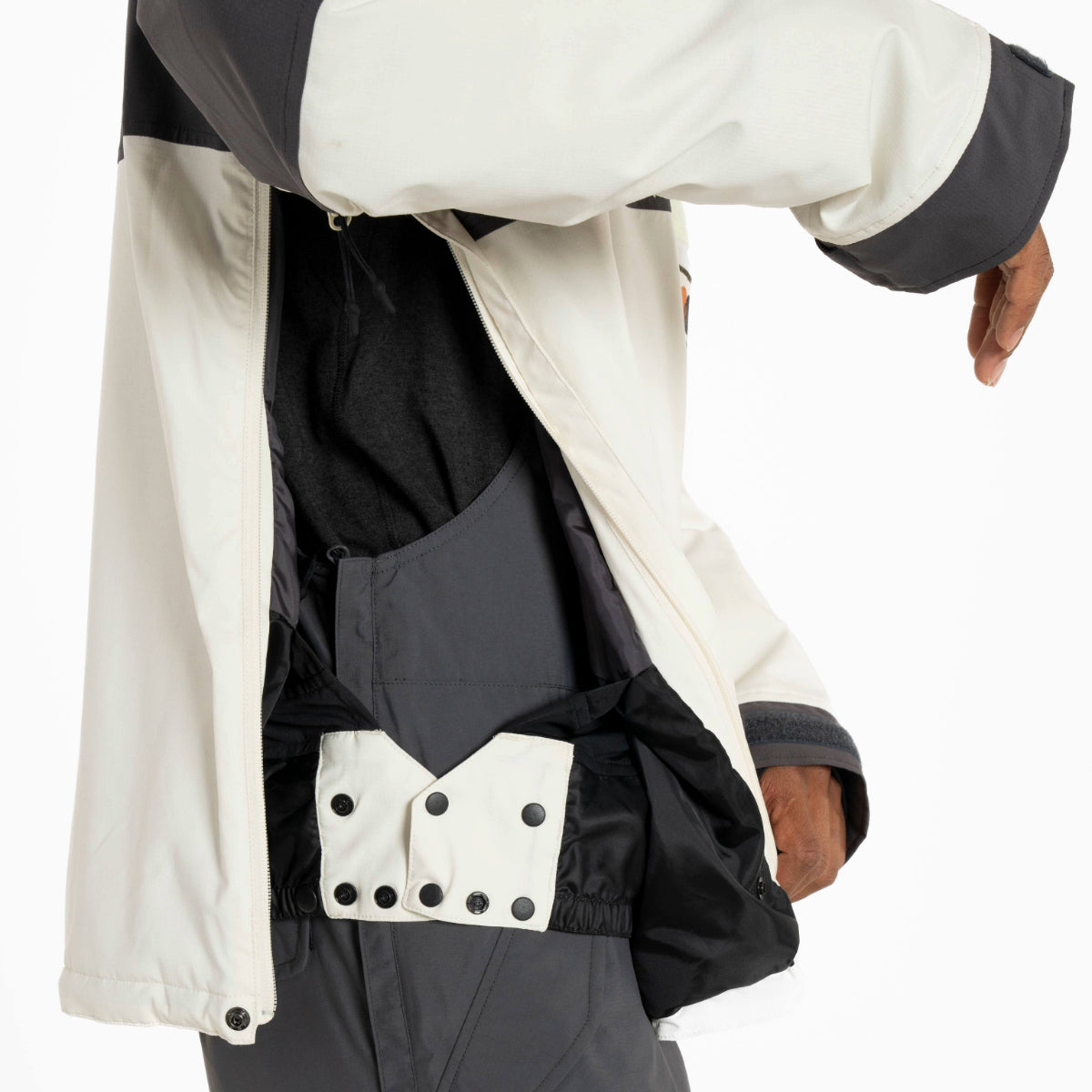 Armada (Sample) - Men's Gansett 2L Insulated Anorak - Cream/Anthracite