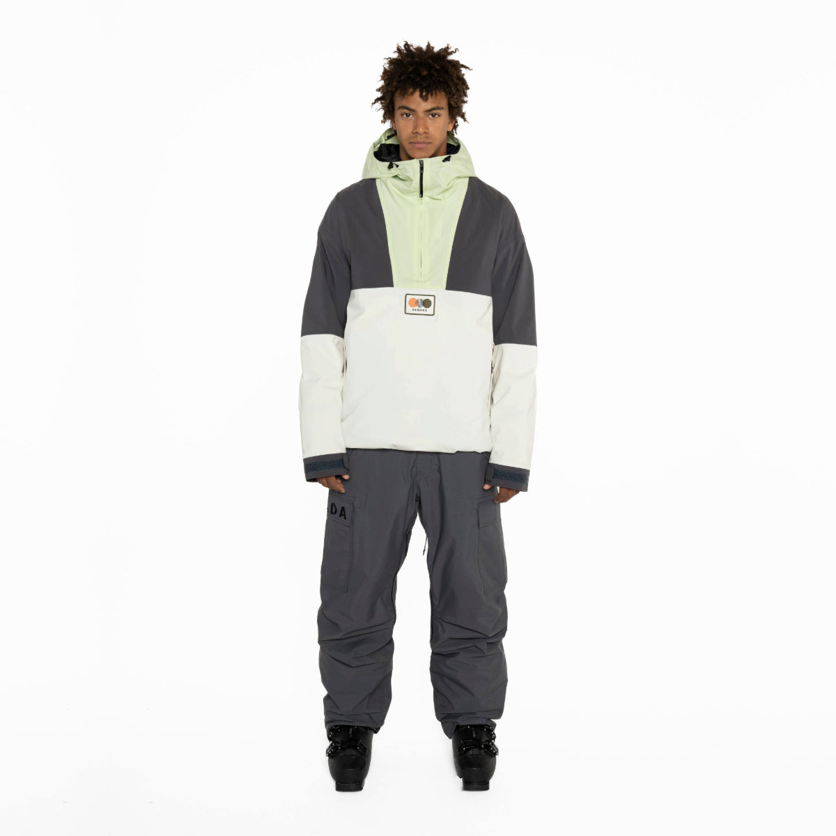 Armada (Sample) - Men's Gansett 2L Insulated Anorak - Cream/Anthracite