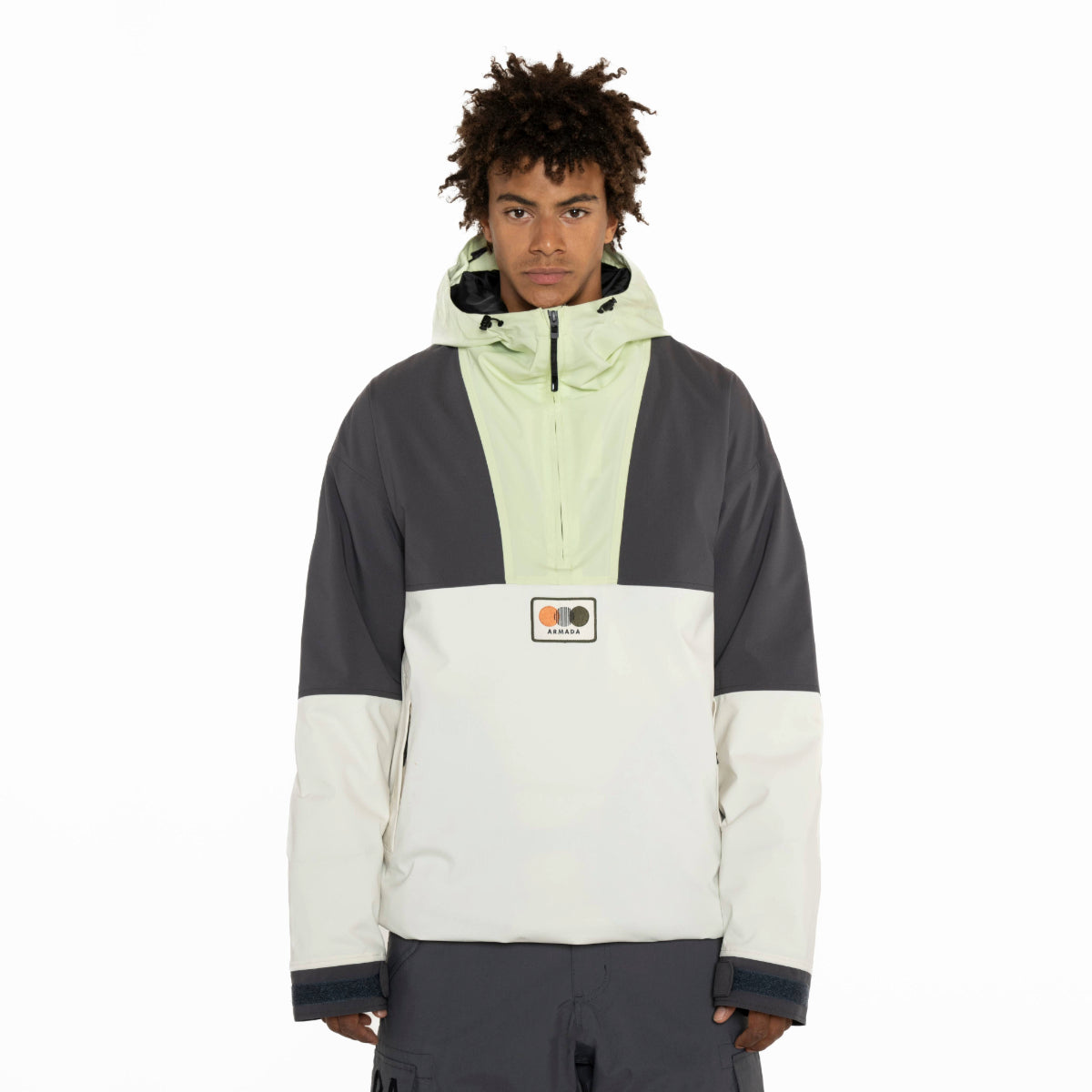 Armada (Sample) - Men's Gansett 2L Insulated Anorak - Cream/Anthracite