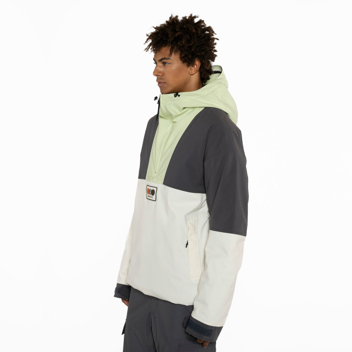 Armada (Sample) - Men's Gansett 2L Insulated Anorak - Cream/Anthracite