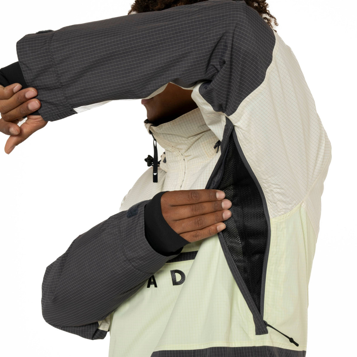 Armada (Sample) - Men's Salisbury 2L Anorak - Cream/Anthracite/Lume