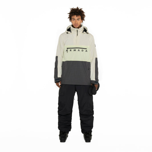 Armada (Sample) - Men's Salisbury 2L Anorak - Cream/Anthracite/Lume