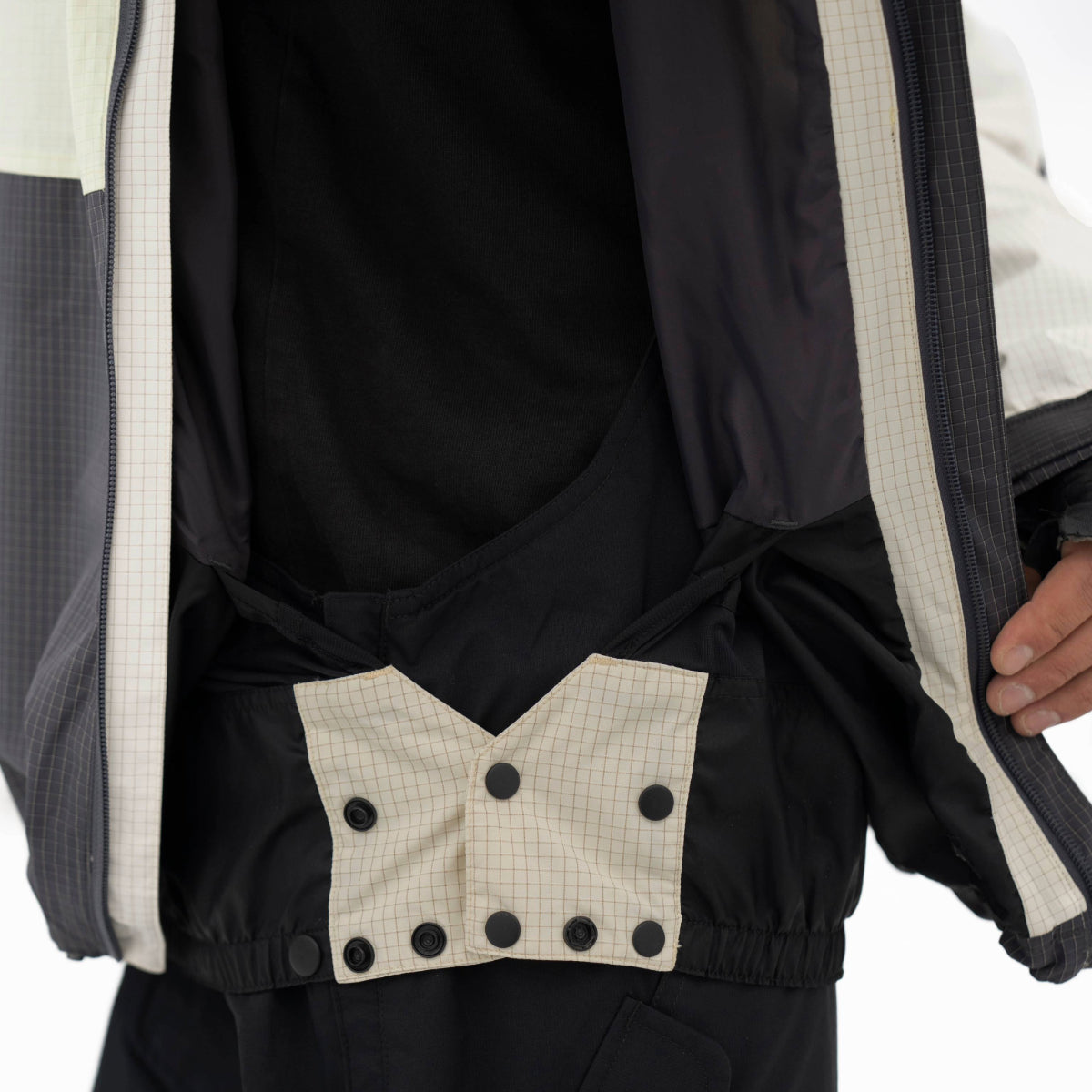 Armada (Sample) - Men's Salisbury 2L Anorak - Cream/Anthracite/Lume