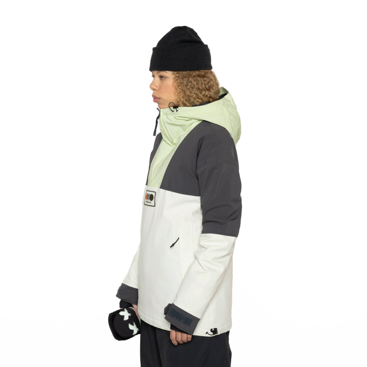 Armada (Sample) - Women's Madaket 2L Insulated Anorak - Cream/Anthracite