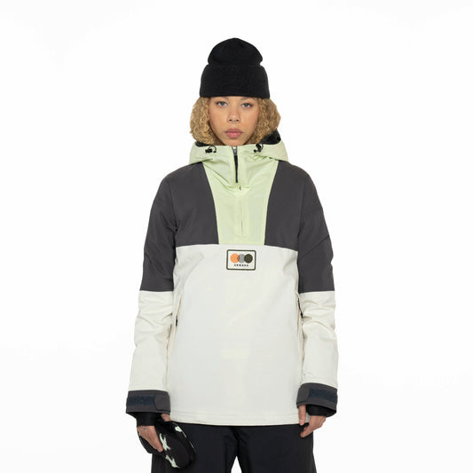 Armada (Sample) - Women's Madaket 2L Insulated Anorak - Cream/Anthracite