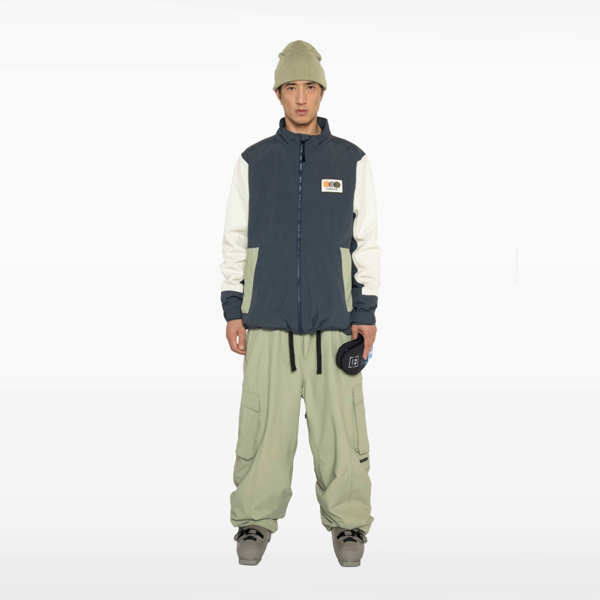 Armada (Sample) - Men's Sarin 2L Insulated Jacket - Indigo/Cream/Macha