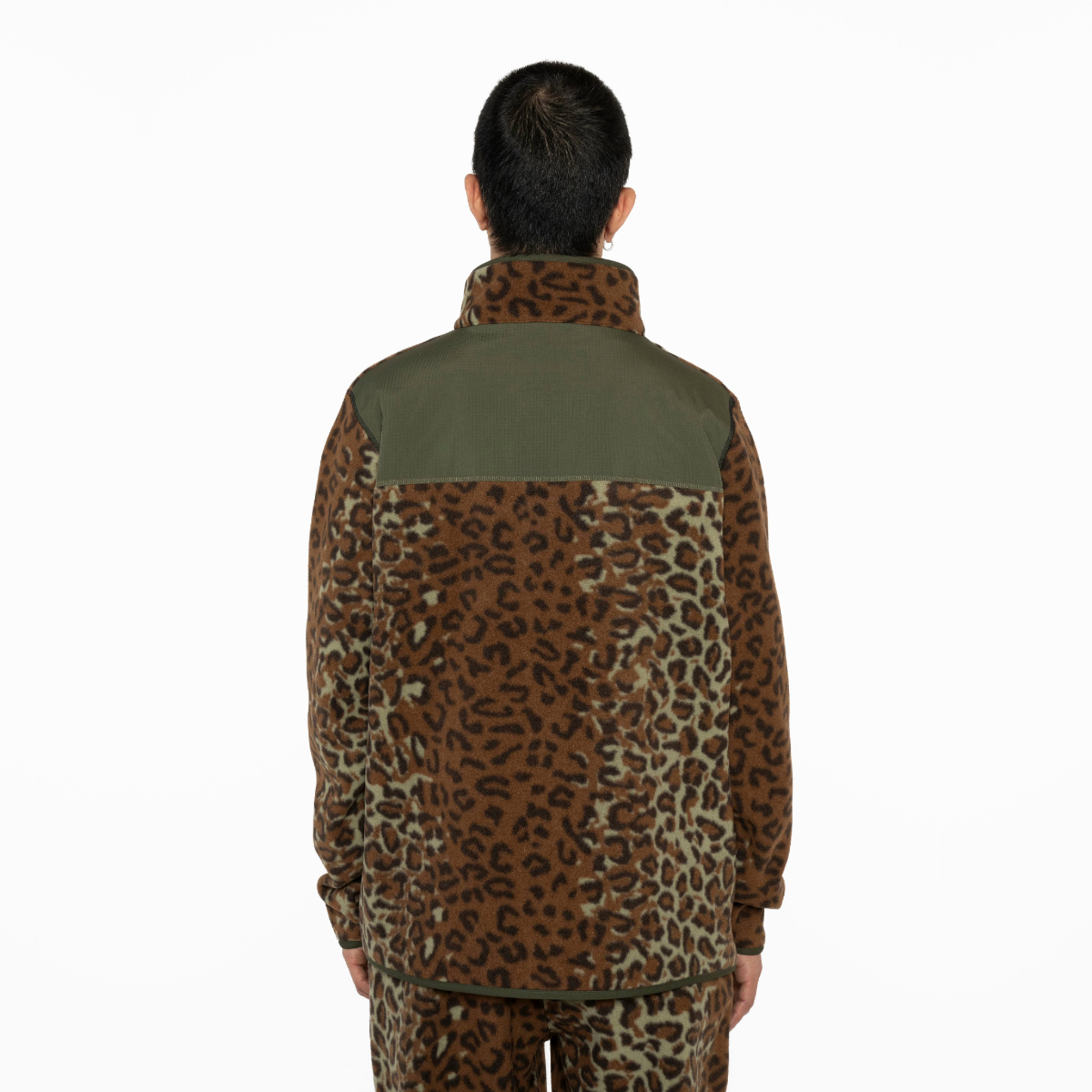 Armada (Sample) - Unisex Ledger Fleece - Leopard/Olive