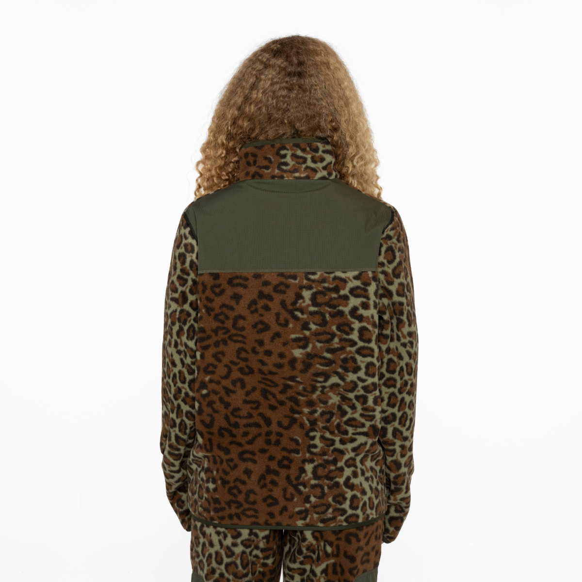 Armada (Sample) - Unisex Ledger Fleece - Leopard/Olive