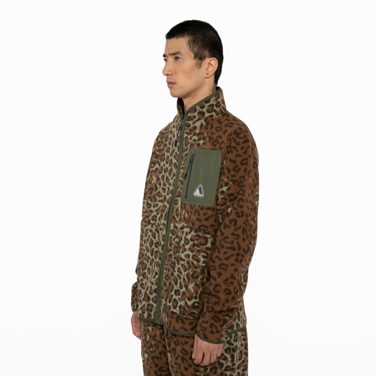 Armada (Sample) - Unisex Ledger Fleece - Leopard/Olive