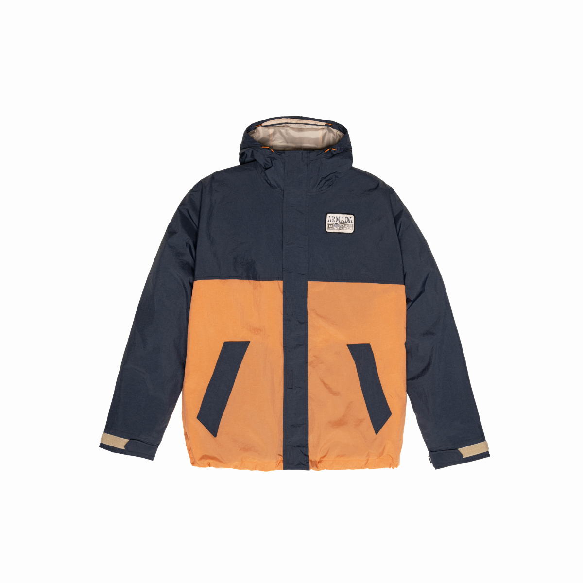 Armada (Sample) - Unisex Murph Windbreaker - Indigo/Sienna