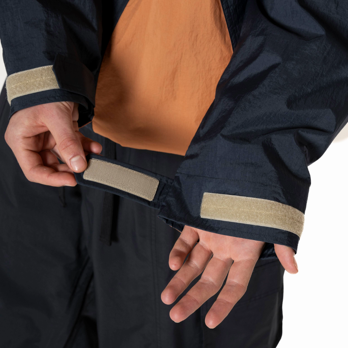 Armada (Sample) - Unisex Murph Windbreaker - Indigo/Sienna