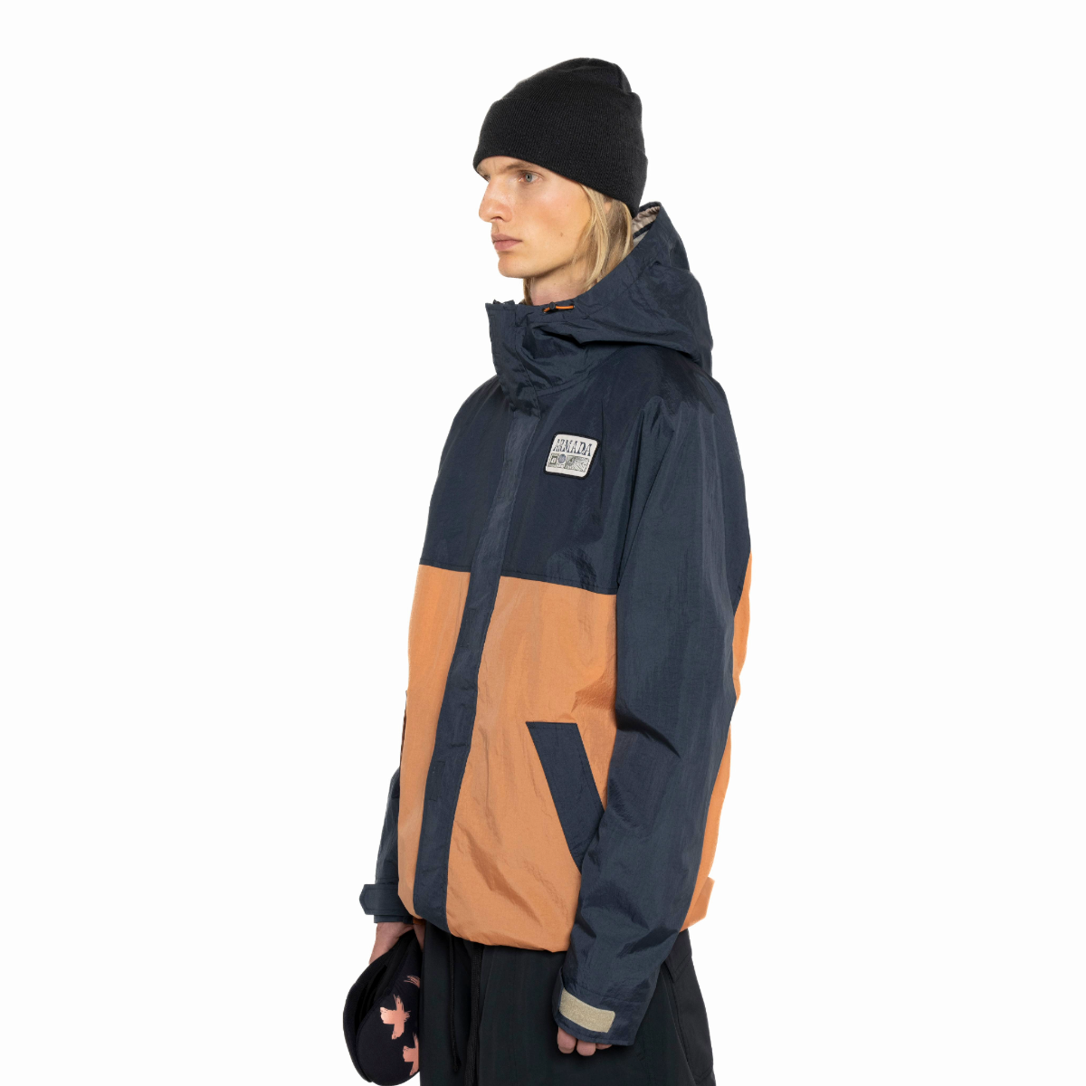 Armada (Sample) - Unisex Murph Windbreaker - Indigo/Sienna