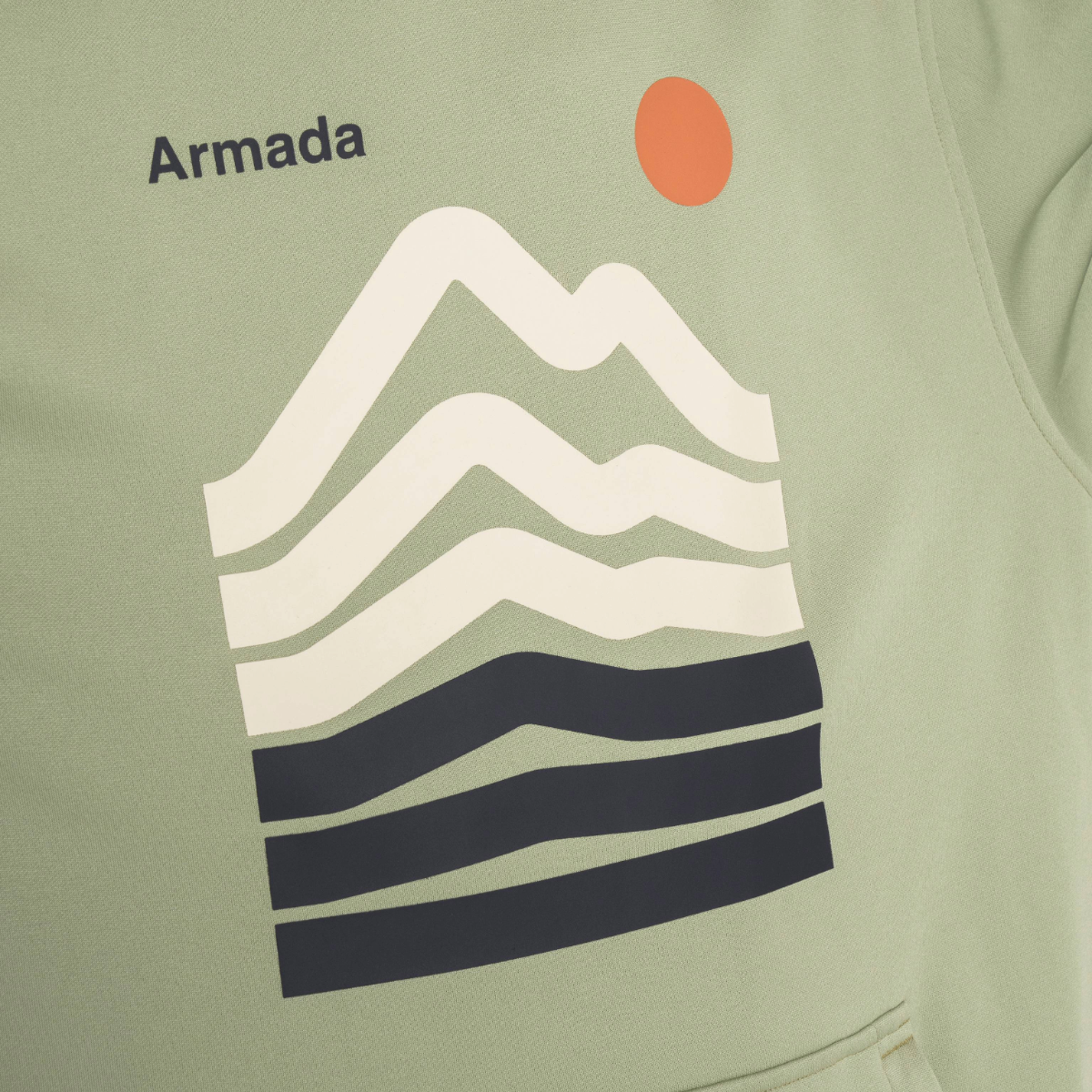 Armada (Sample) - Unisex Rollin Rideable Hoodie - Macha