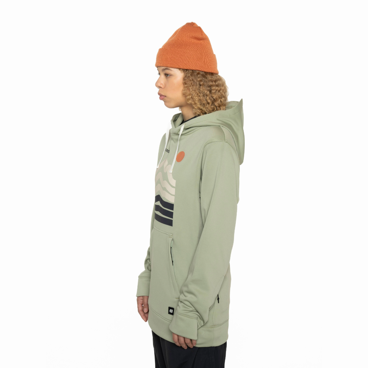 Armada (Sample) - Unisex Rollin Rideable Hoodie - Macha