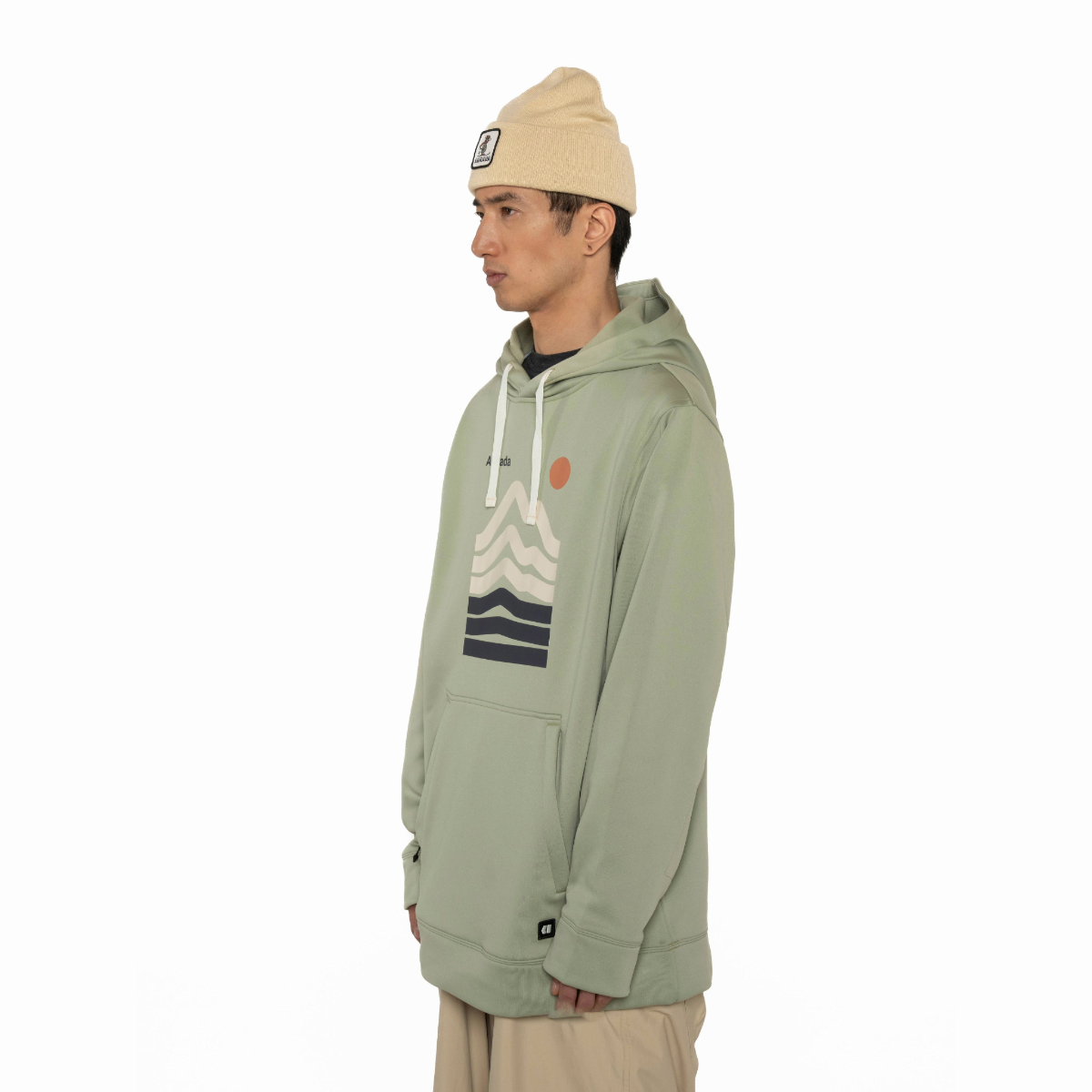 Armada (Sample) - Unisex Rollin Rideable Hoodie - Macha