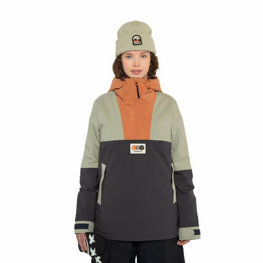 Armada (Sample) - Women's Madaket 2L Insulated Anorak - Anthracite/Macha