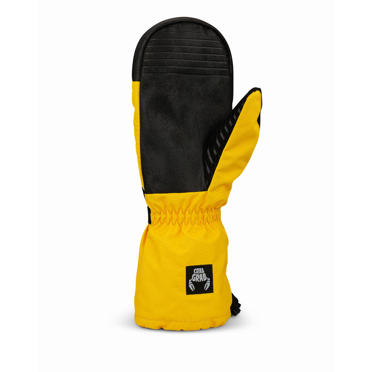 Crab Grab - Unisex Cinch Mitten - Vintage Yellow & Black