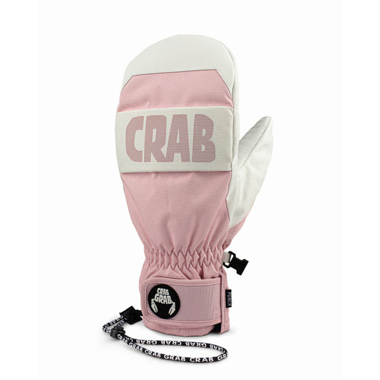 Crab Grab - Unisex Punch Mitten - Soft Pink