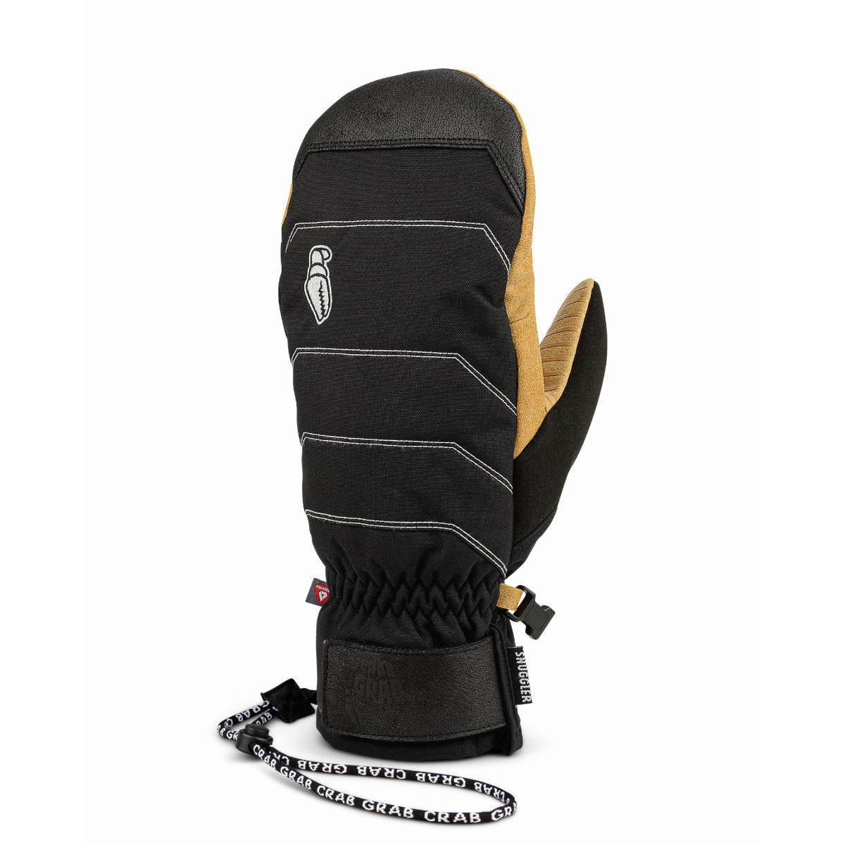 Crab Grab - Unisex Snuggler Mitten - Black Contrast