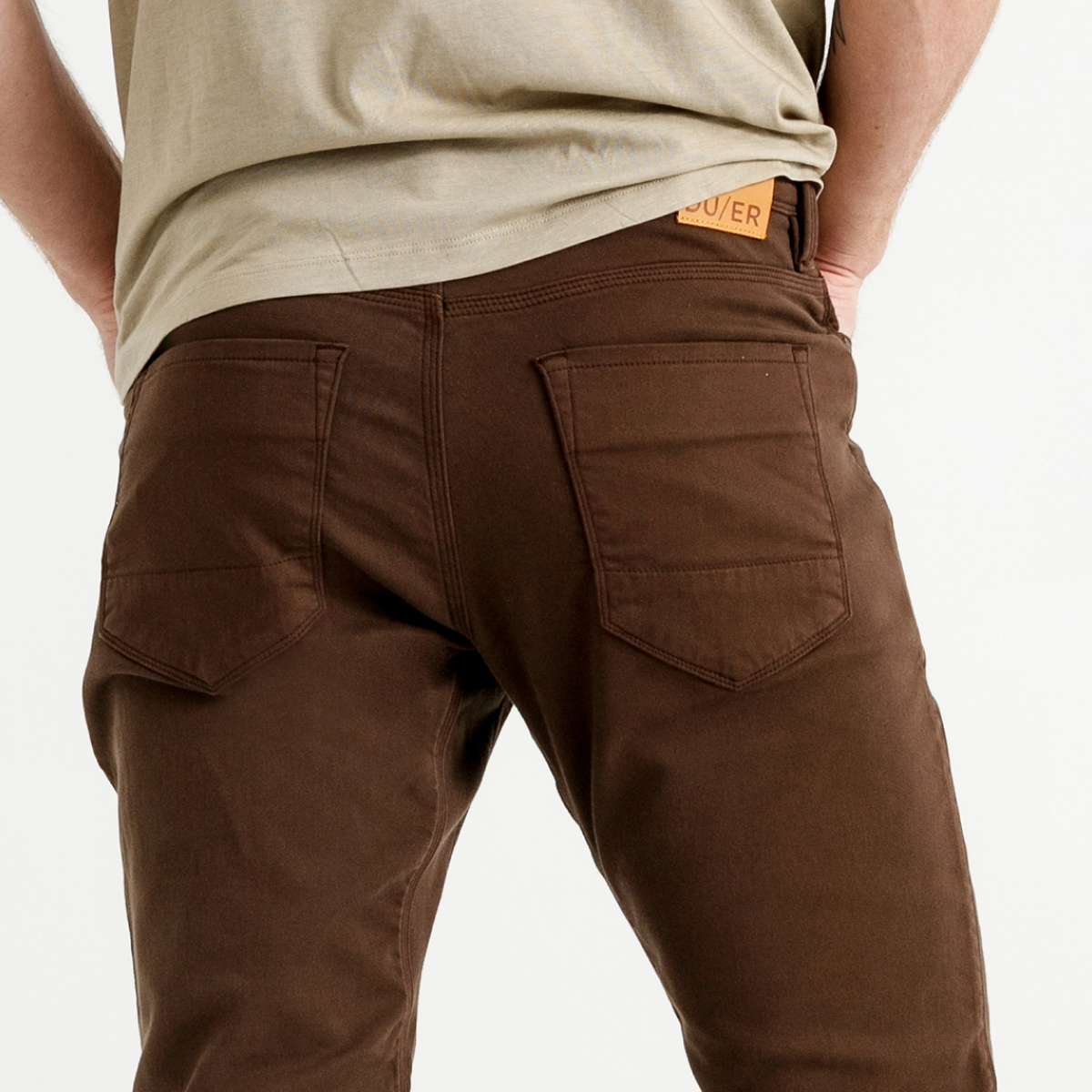 Duer - Men's No Sweat Pant Slim - Kalamata