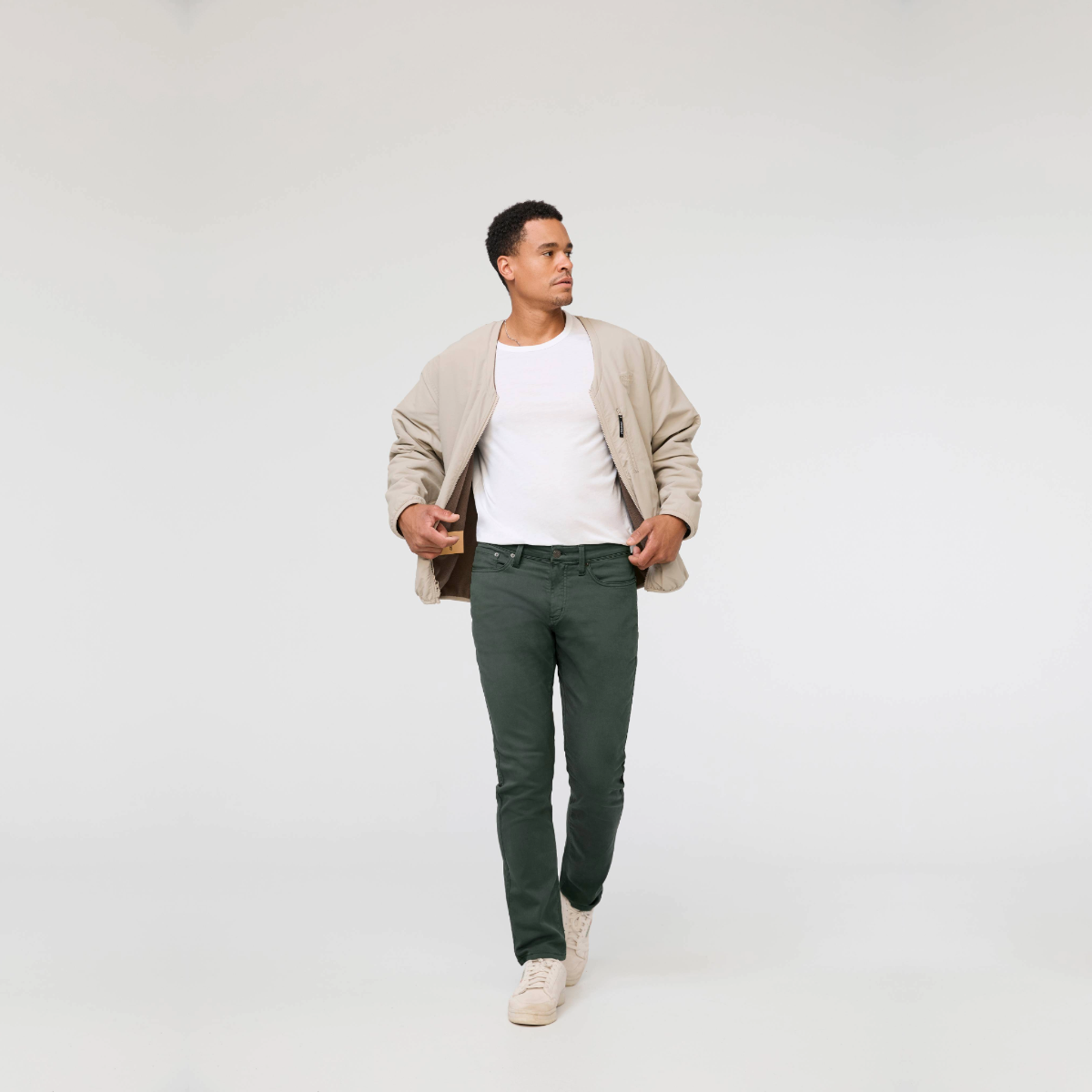 Duer - Men's No Sweat Pant Relaxed Taper - Peat