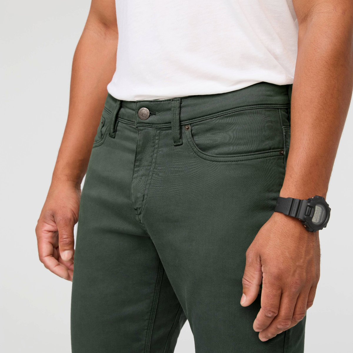Duer - Men's No Sweat Pant Relaxed Taper - Peat