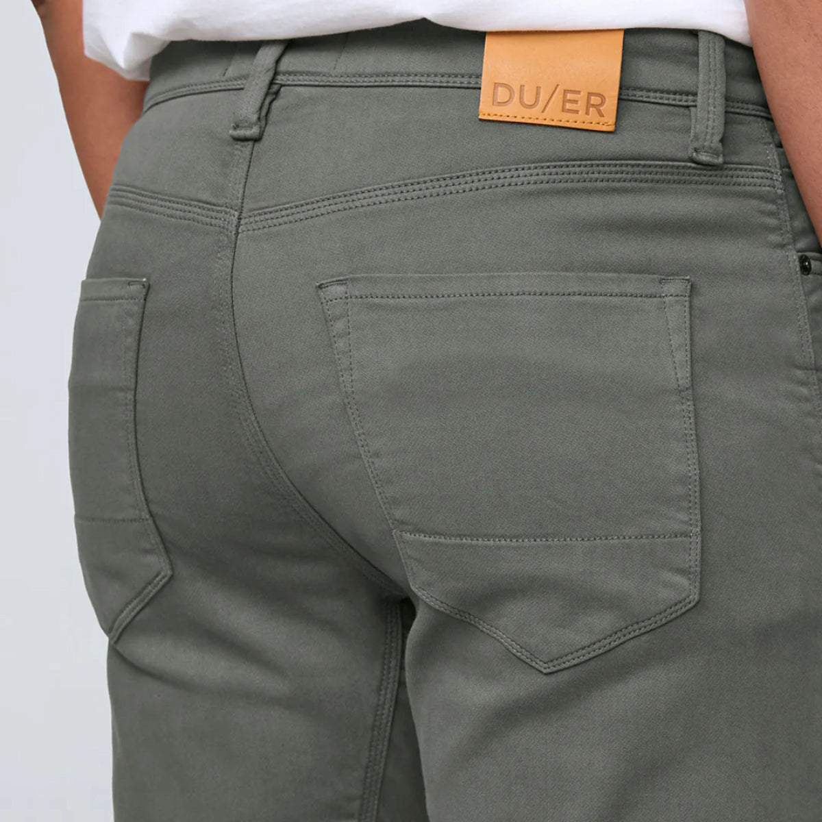 Duer - Men's No Sweat Pant Straight - Gull