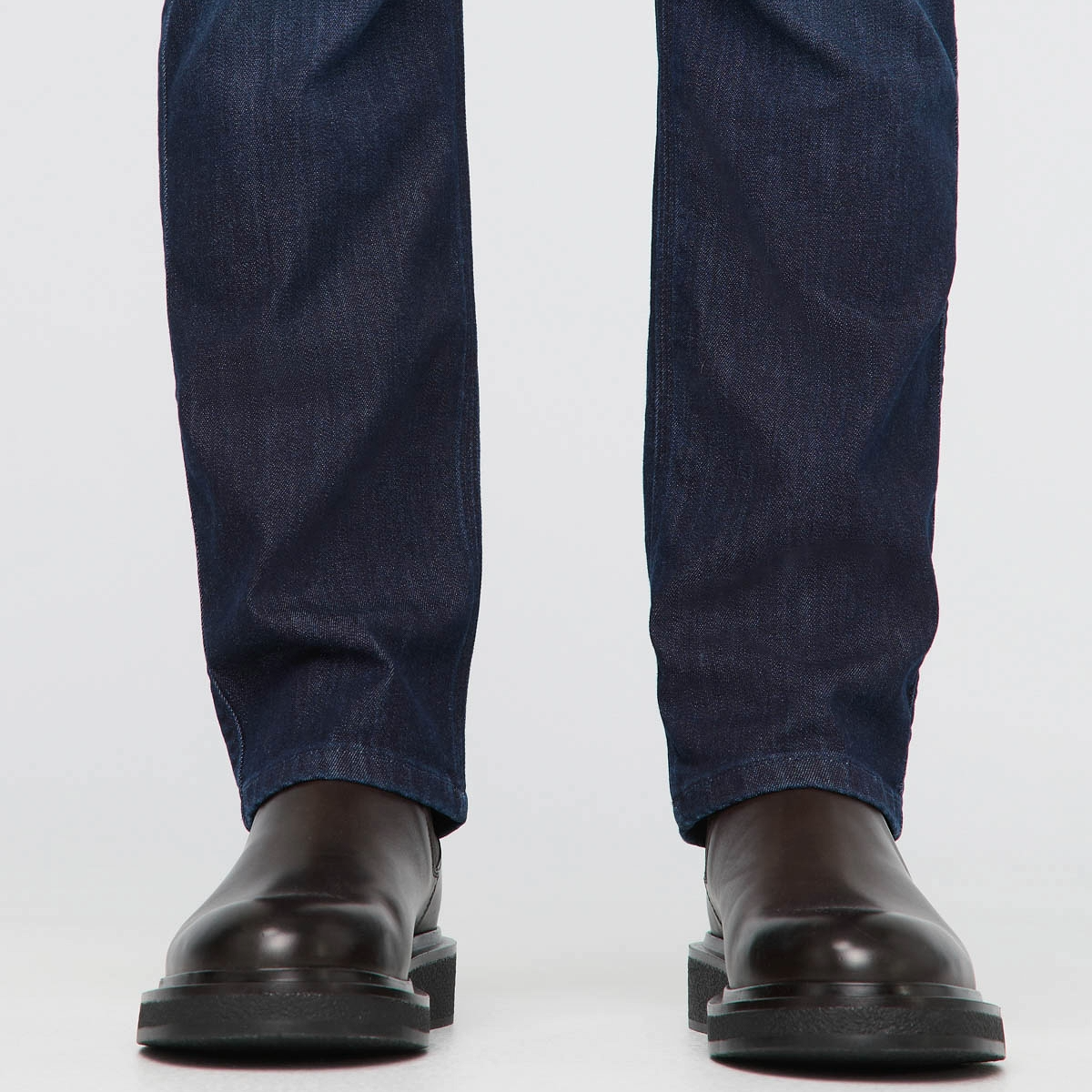 Duer (Sample) - Men's Performance Denim Athletic Straight - Obsidian