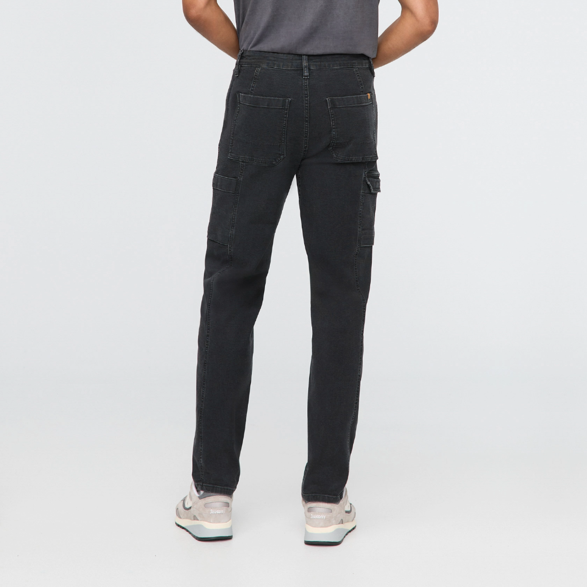 Duer - Men's Stretch Canvas 7 Pocket Pant - Black
