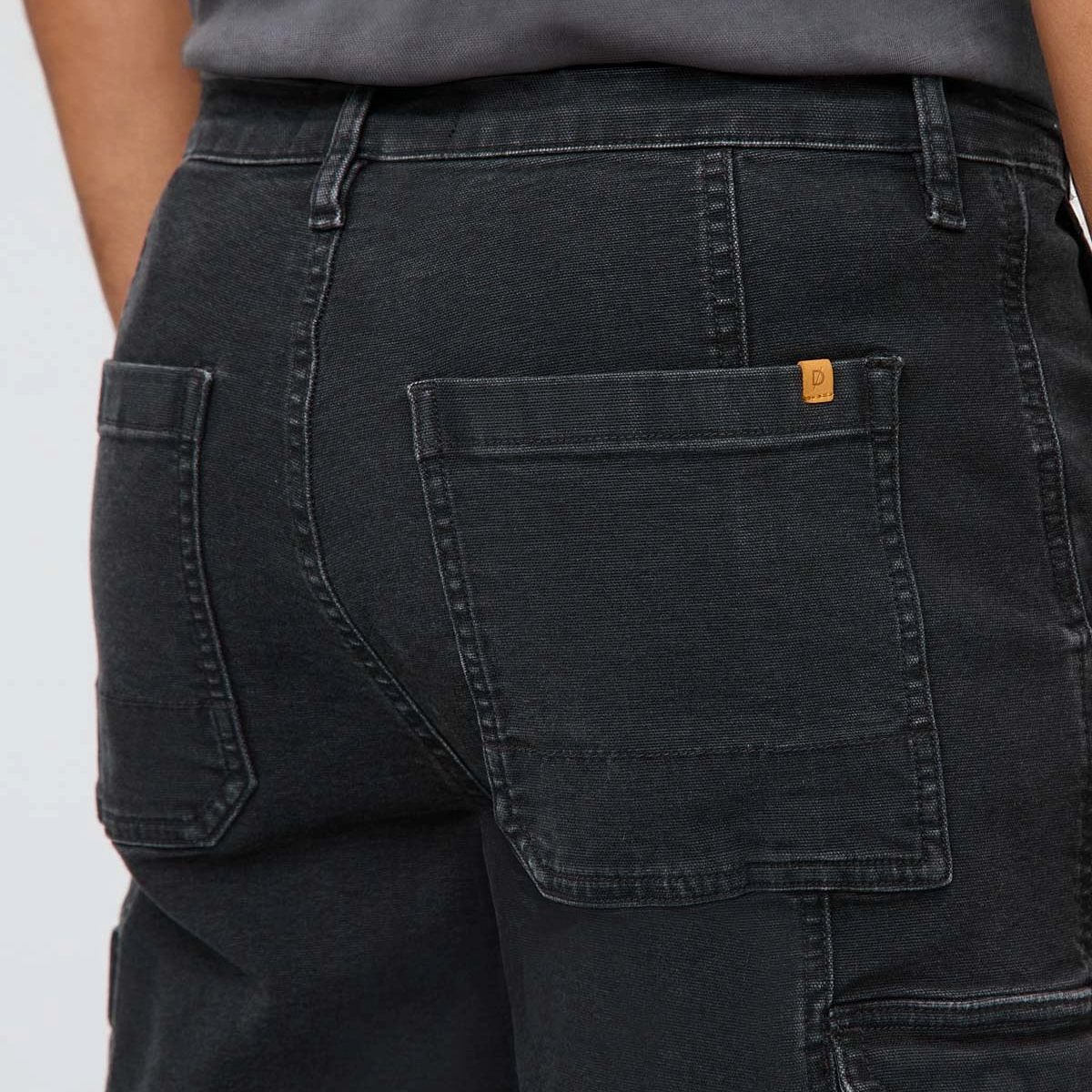 Duer - Men's Stretch Canvas 7 Pocket Pant - Black
