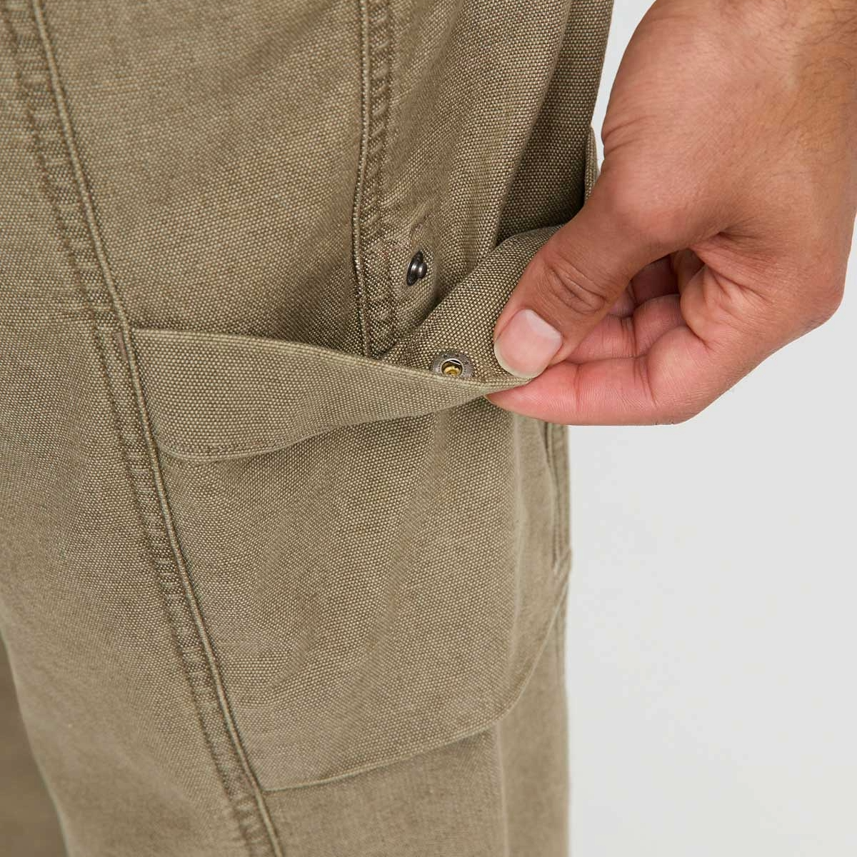Duer (Sample) - Men's Stretch Canvas Utility Pant - Teak