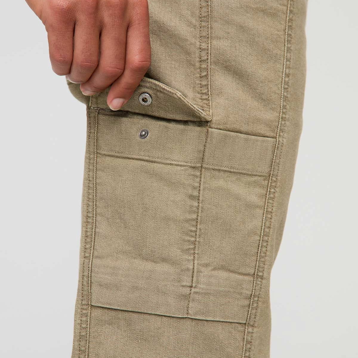 Duer (Sample) - Men's Stretch Canvas Utility Pant - Teak