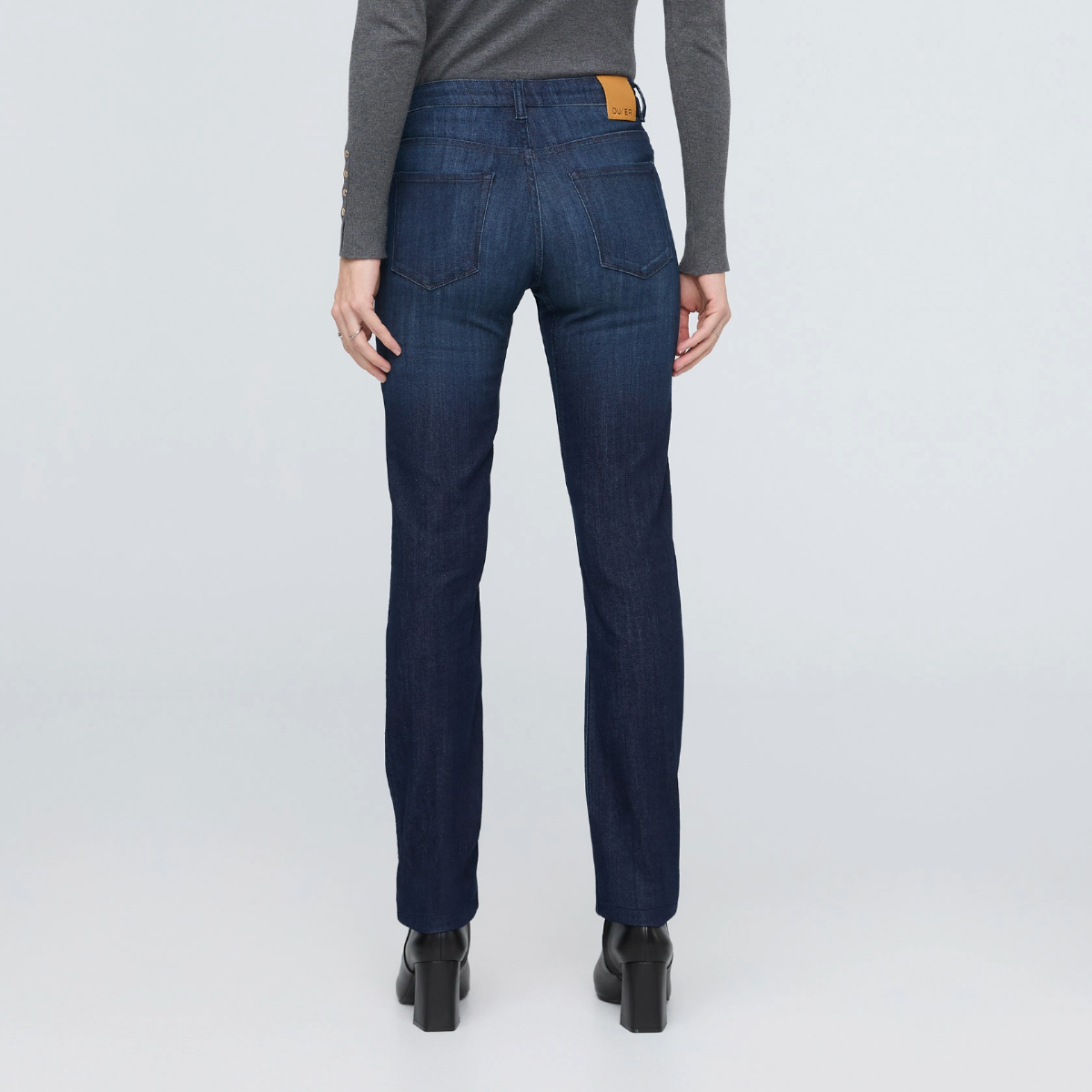 Duer (Sample) - Women's Performance Denim Slim - Nostalgia Blue