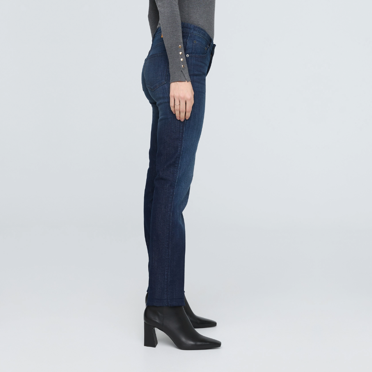 Duer (Sample) - Women's Performance Denim Slim - Nostalgia Blue