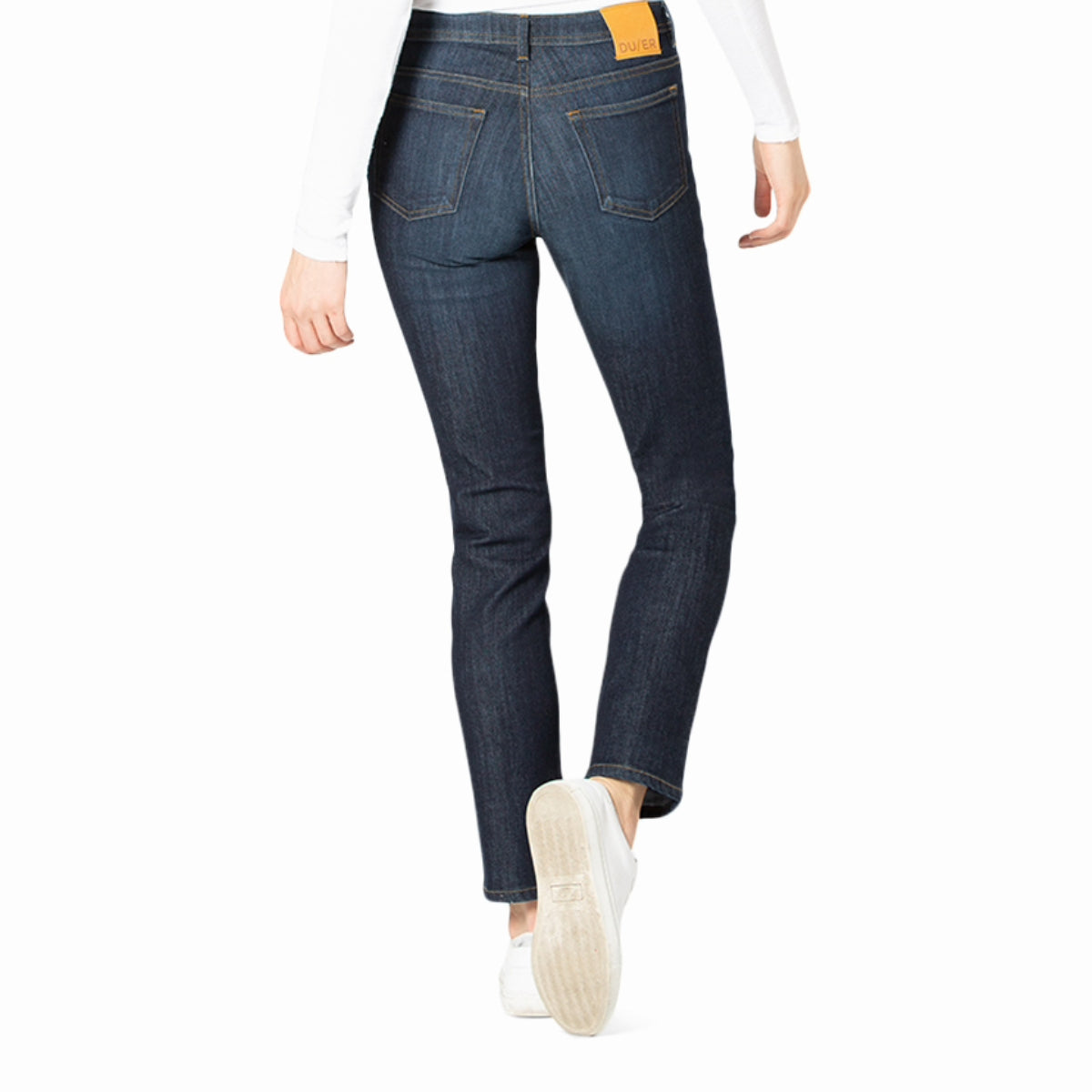 Duer (Sample) - Women's Performance Denim Slim Straight - Indigo