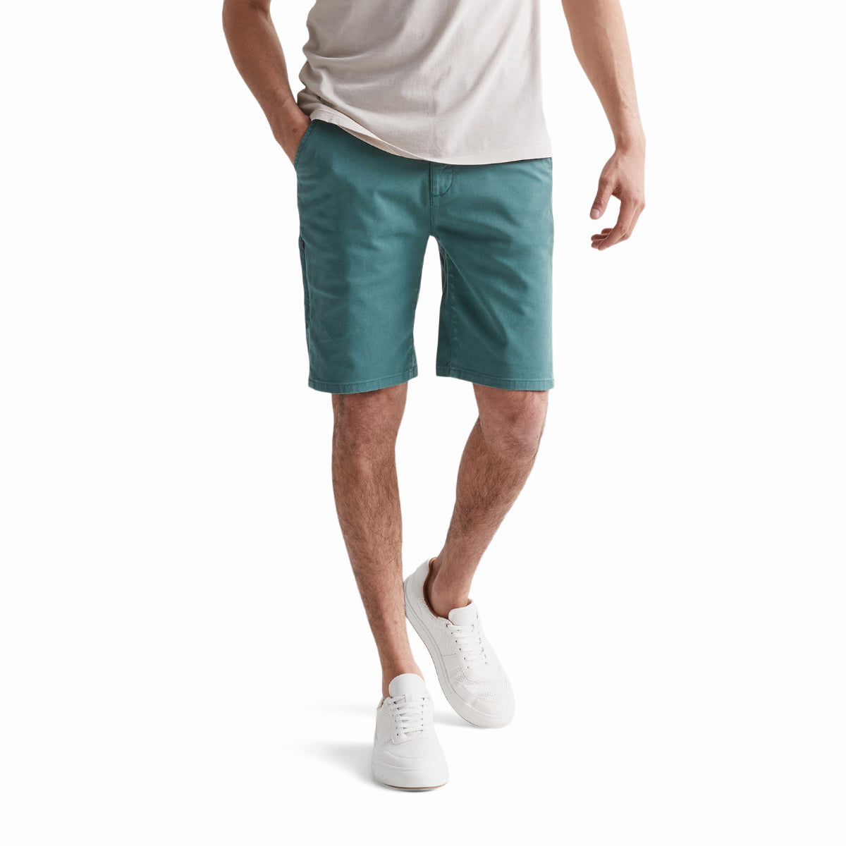 Duer - Men's Live Lite Journey Short - Dark Teal