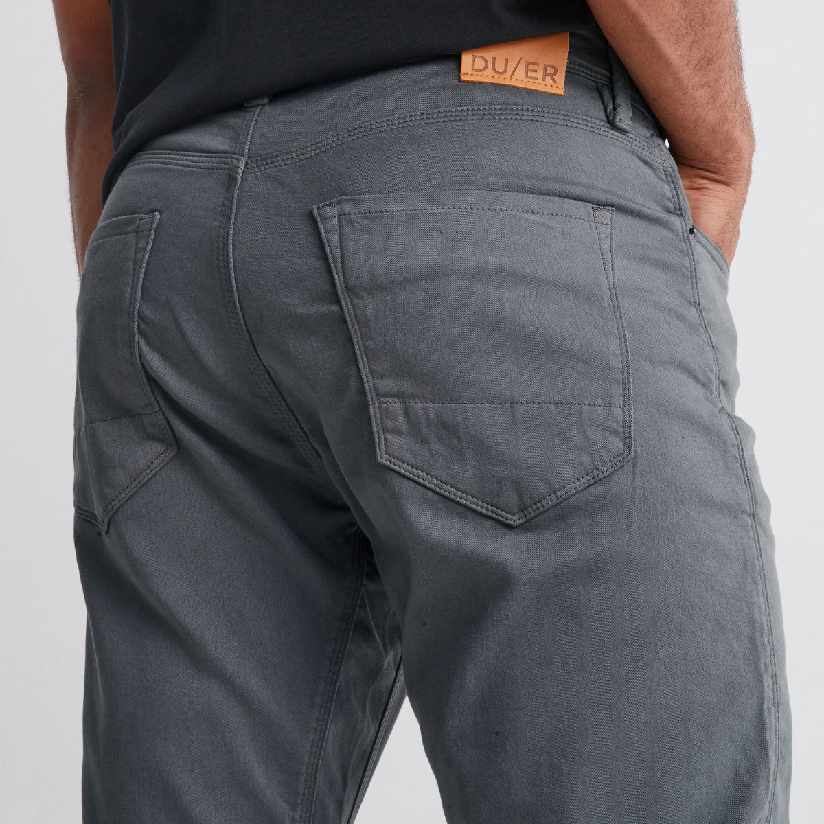 Duer - Men's No Sweat Pant Relaxed Taper - Gull