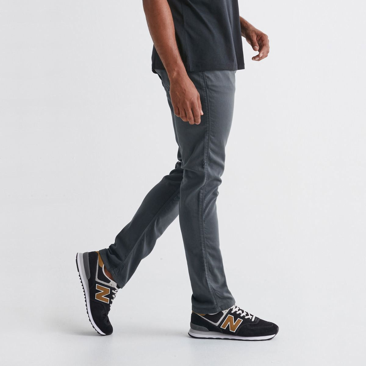 Duer - Men's No Sweat Pant Relaxed Taper - Gull