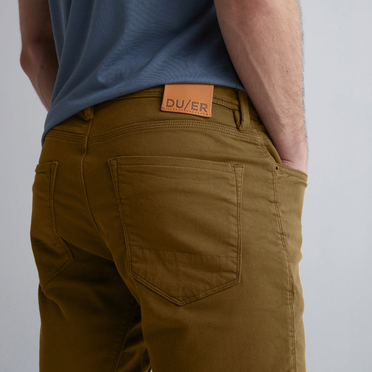 Duer - Men's No Sweat Short - Tobacco