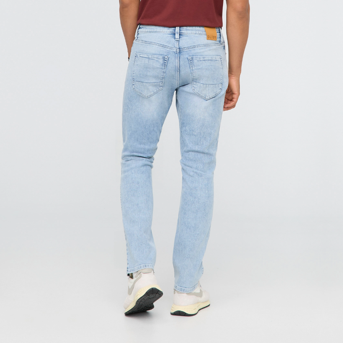 Duer (Sample) - Men's Performance Denim Relaxed Taper - Nimbus