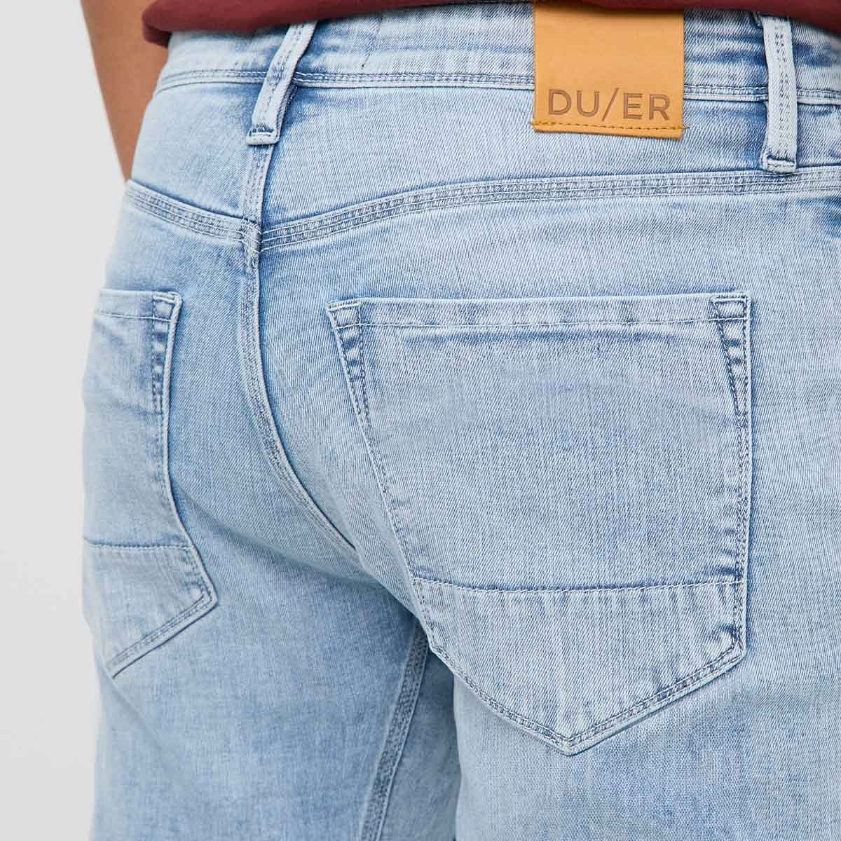 Duer (Sample) - Men's Performance Denim Relaxed Taper - Nimbus