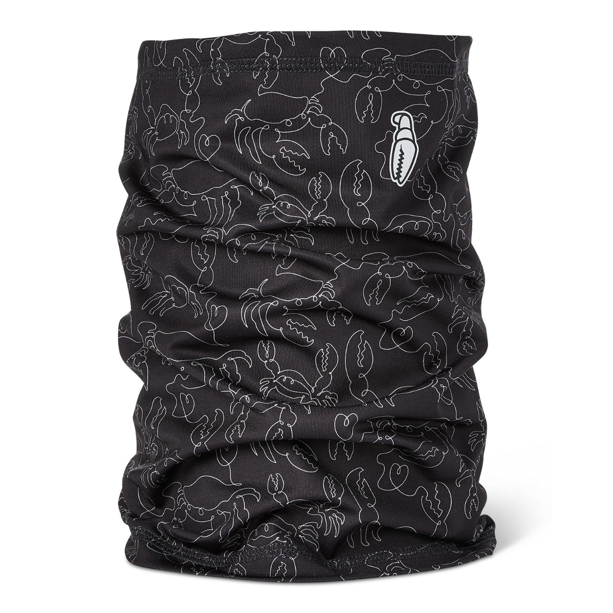Crab Grab - Classic Neck Tube - Crab Doodle Black
