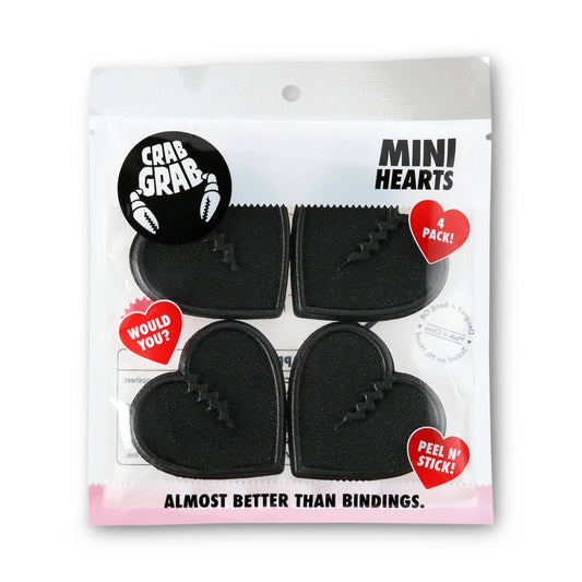 Crab Grab - Mini Hearts - Black