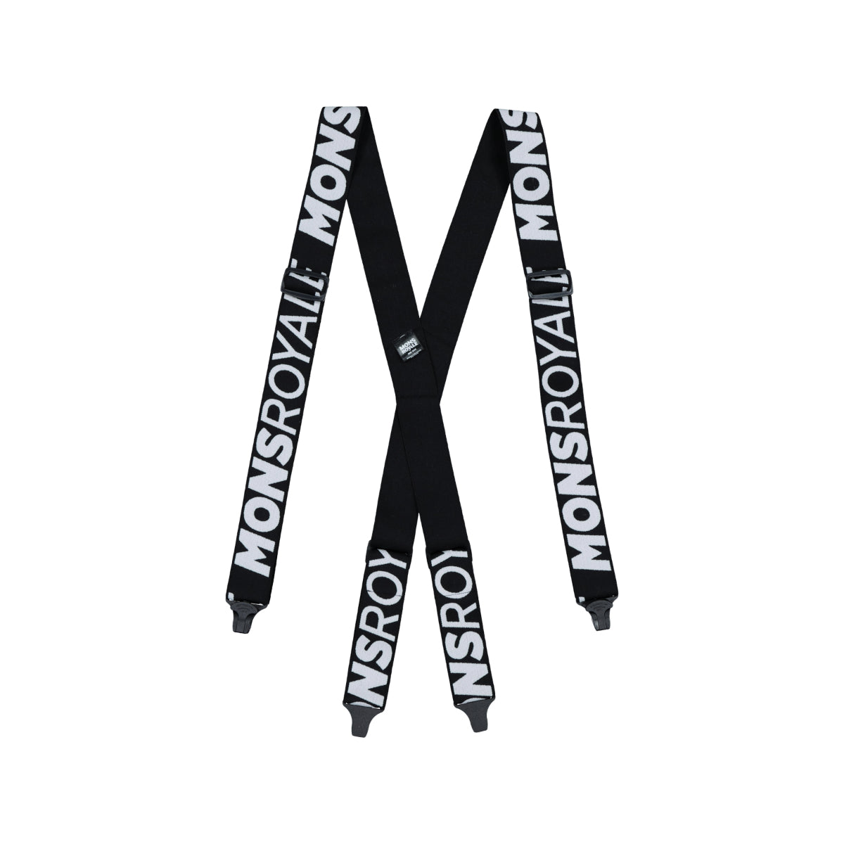 Mons Royale - Unisex Afterbang Suspenders - Black / White